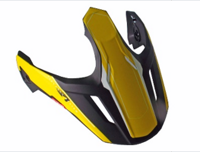 Козырек для шлема CROSS TOURER ADVENTURE WHITE YELLOW BLACK